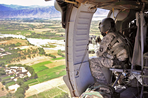 UH60 Blackhawk en Afghanistan