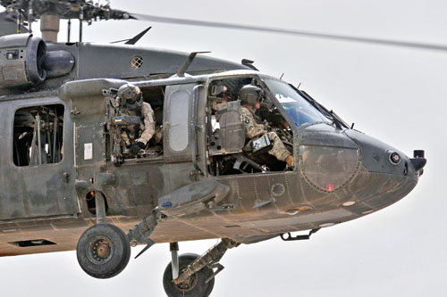 UH60 Blackhawk en Afghanistan