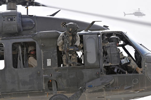 UH60 Blackhawk en Afghanistan