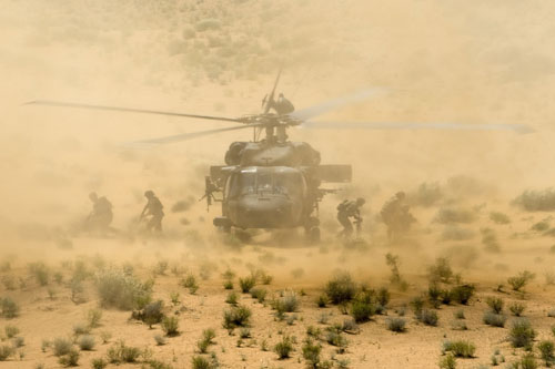 UH60 Blackhawk en Afghanistan