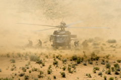 UH60 Blackhawk en Afghanistan