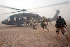 UH60 Blackhawk en Irak