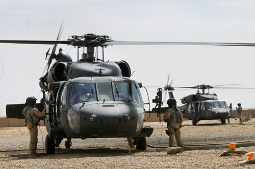 UH60 Blackhawk en Irak