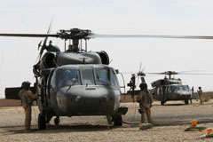 UH60 Blackhawk en Irak