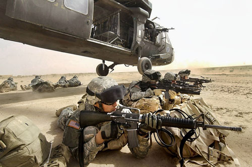 UH60 Blackhawk en Irak