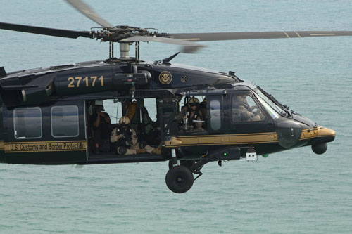 Hélicopter UH60 Blackhawk US CBP OAM