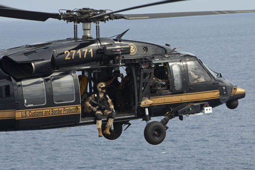 Hélicopter UH60 Blackhawk US CBP OAM