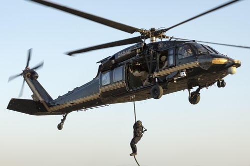 Hélicopter UH60 Blackhawk US CBP OAM