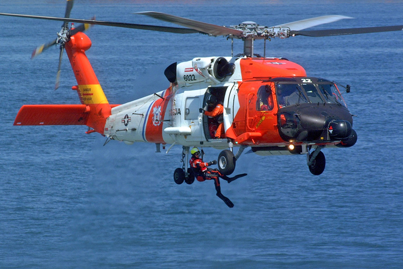 Hélicoptère HH60J Jayhawk US Coast Guard