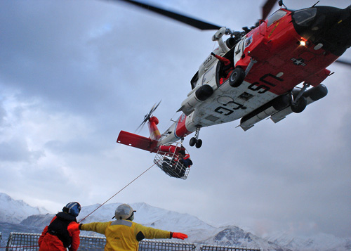 Hélicoptère HH60J Jayhawk US Coast Guard