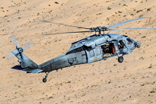 Hélicoptère MH60S US Navy