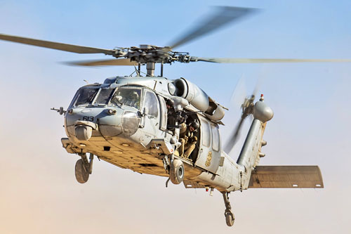 Hélicoptère MH60S US Navy