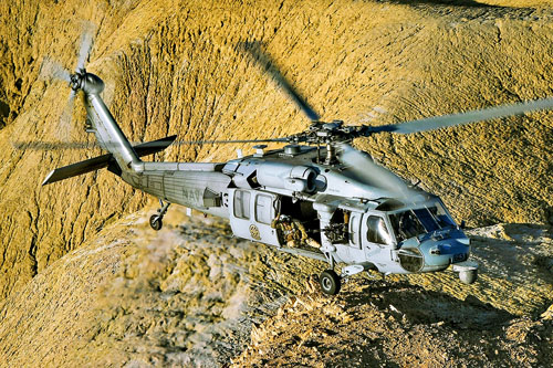 Hélicoptère MH60S US Navy