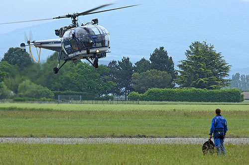 Hélicoptère Alouette III Gendarmerie