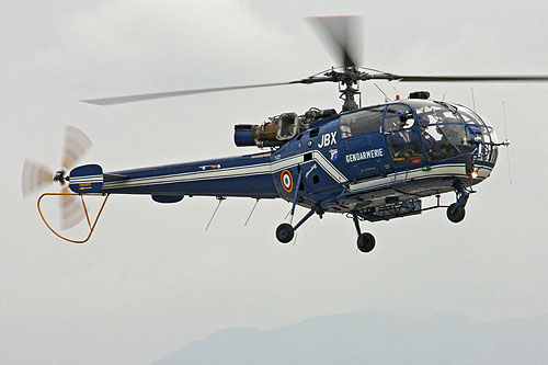 Hélicoptère Alouette III Gendarmerie