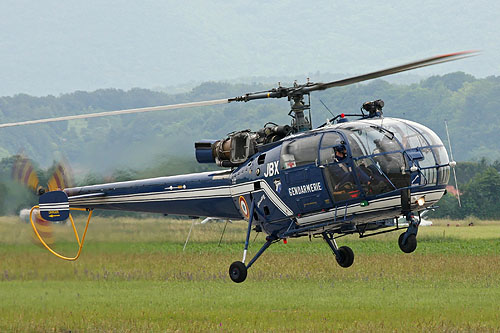 Hélicoptère Alouette III Gendarmerie