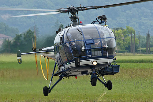 Hélicoptère Alouette III Gendarmerie