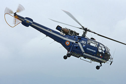 Hélicoptère Alouette III Gendarmerie