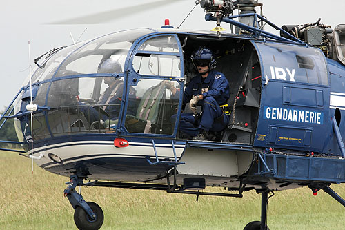 Hélicoptère Alouette III Gendarmerie