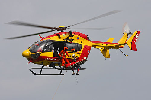 Hélicoptère EC145 Sécurité Civile