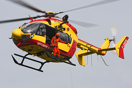 Hélicoptère EC145 Sécurité Civile