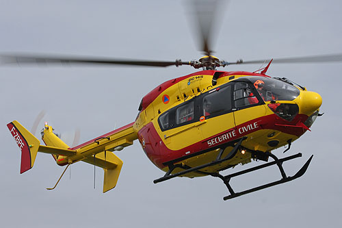 Hélicoptère EC145 Sécurité Civile