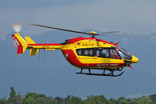 Hélicoptère EC145 Sécurité Civile