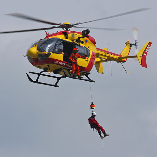 Hélicoptère EC145 Sécurité Civile