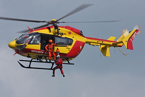 Hélicoptère EC145 Sécurité Civile