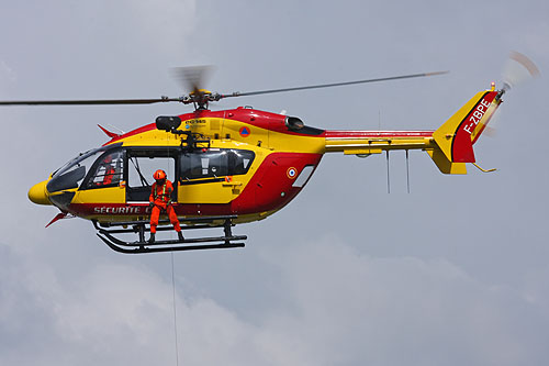 Hélicoptère EC145 Sécurité Civile