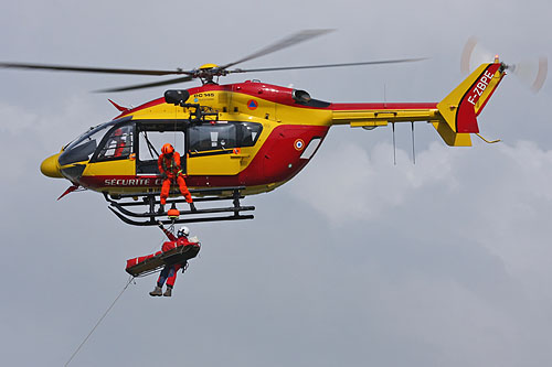 Hélicoptère EC145 Sécurité Civile