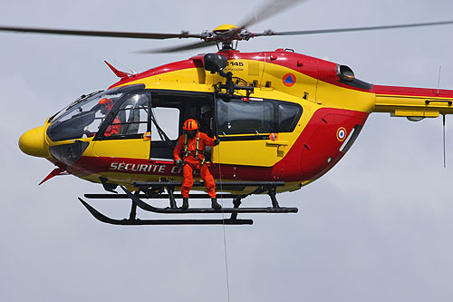 Hélicoptère EC145 Sécurité Civile