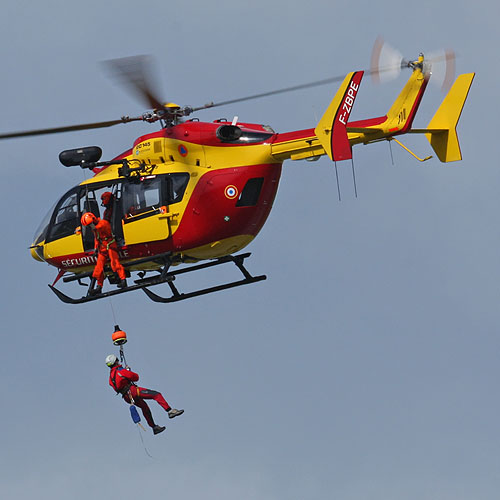 Hélicoptère EC145 Sécurité Civile