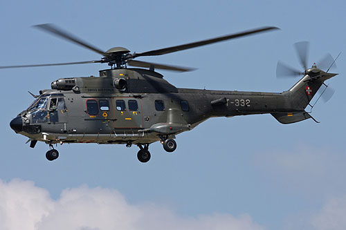 Hélicoptère AS532 Cougar de l'armée suisse