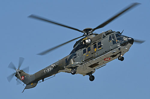 Hélicoptère SuperPuma de l'Armée suisse