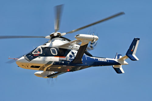 Prototype rapide Racer d'Airbus Helicopters en vol