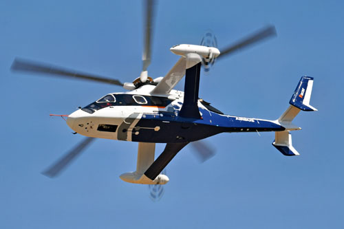 Prototype rapide Racer d'Airbus Helicopters en vol