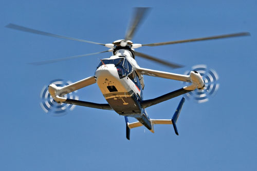 Prototype rapide Racer d'Airbus Helicopters en vol