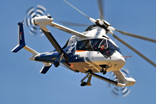 Prototype rapide Racer d'Airbus Helicopters en vol