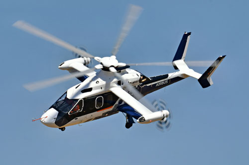 Prototype rapide Racer d'Airbus Helicopters en vol