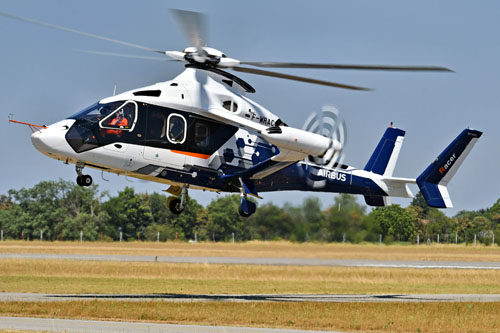 Prototype rapide Racer d'Airbus Helicopters en vol