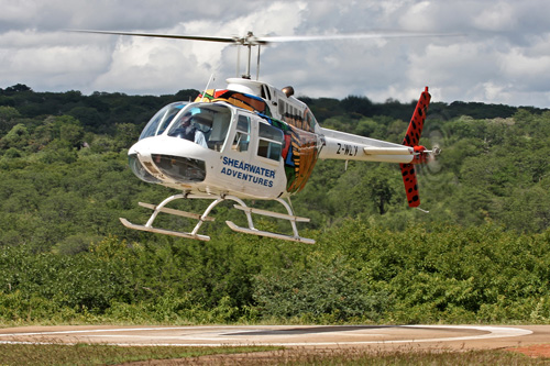 Hélicoptère BELL 206B JetRanger III de SHEARWATER