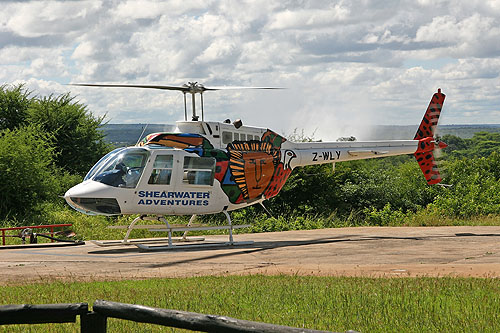 Hélicoptère BELL 206B JetRanger III de SHEARWATER