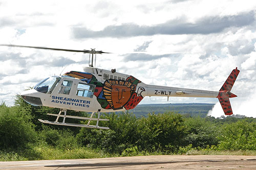 Hélicoptère BELL 206B JetRanger III de SHEARWATER