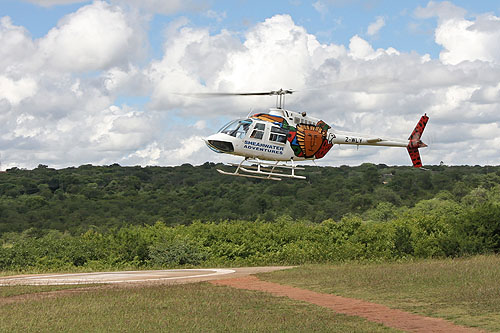 Hélicoptère BELL 206B JetRanger III de SHEARWATER