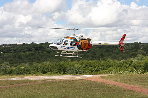 Hélicoptère BELL 206B JetRanger III de SHEARWATER