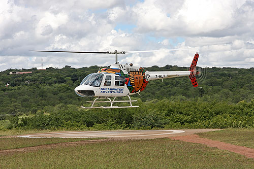 Hélicoptère BELL 206B JetRanger III de SHEARWATER