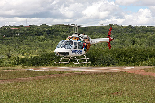 Hélicoptère BELL 206B JetRanger III de SHEARWATER