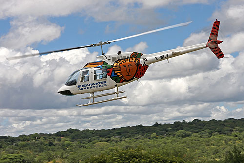 Hélicoptère BELL 206B JetRanger III de SHEARWATER