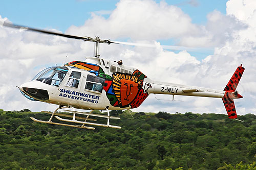 Hélicoptère Bell 206B JetRanger III de Shearwater